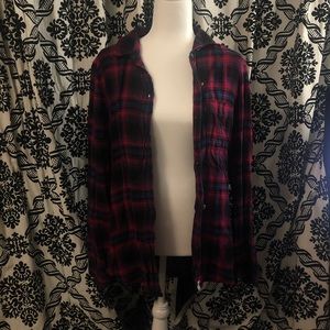 EUC American Eagle Flannel Shirt